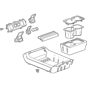 GMC 23467123 Upper Trim Panel