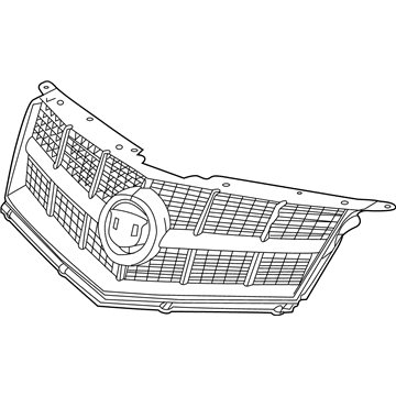 Cadillac 20929728 Upper Grille