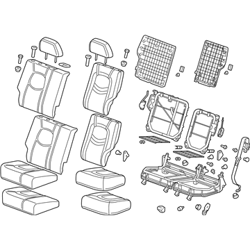 Chevy 25806785 Seat Assembly