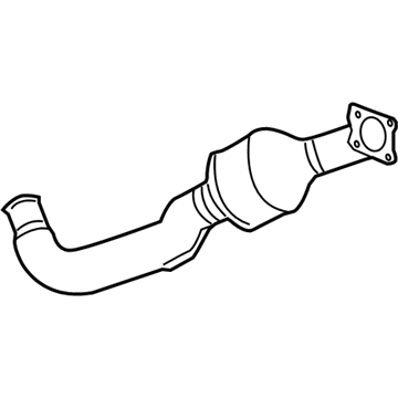 2012 GMC Sierra 3500 HD Catalytic Converter - 19418925