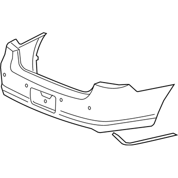 2006 Buick Lucerne Bumper - 19121117