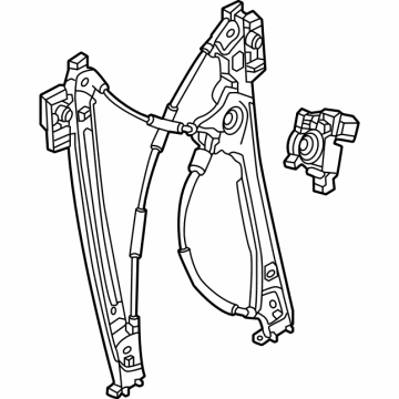 GM 87827461 REGULATOR ASM-FRT S/D WDO