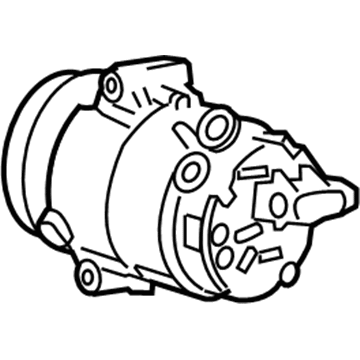 2009 Saturn Aura A/C Compressor - 19418181