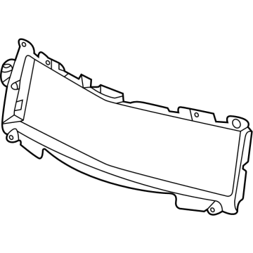 Cadillac 84811271 Radiator Shutter Assembly