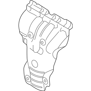 Pontiac 25195633 Heat Shield