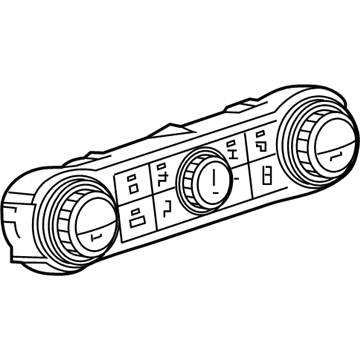 GMC 84246526 Heater Control