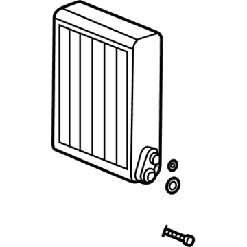 GM 19129798 Evaporator Asm,Auxiliary A/C