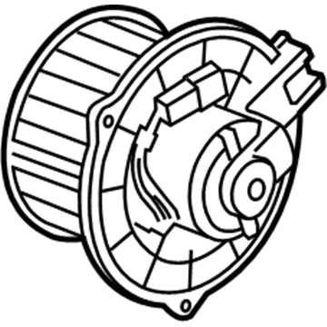 2007 Cadillac SRX Blower Motor - 19129868