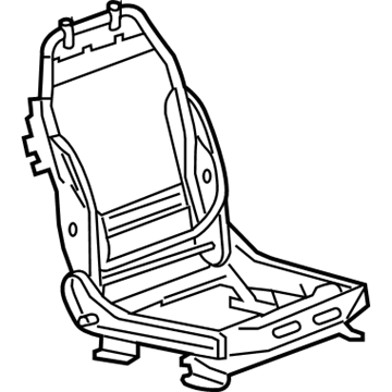 Chevy 15850051 Seat Frame