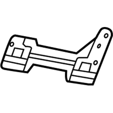 GM 92202348 Latch, Child Seat Restraint System Belt (Lh)