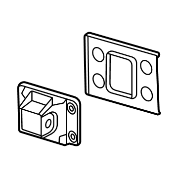 GMC 85539109 Tow Hook Bracket