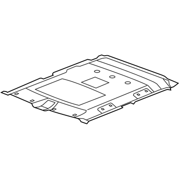 GM 19206657 Panel Asm,Headlining Trim *Gray