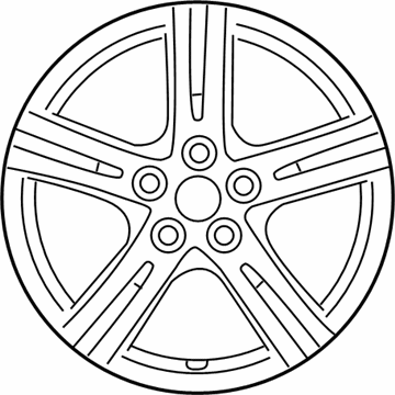 Pontiac 19184108 Wheel, Alloy