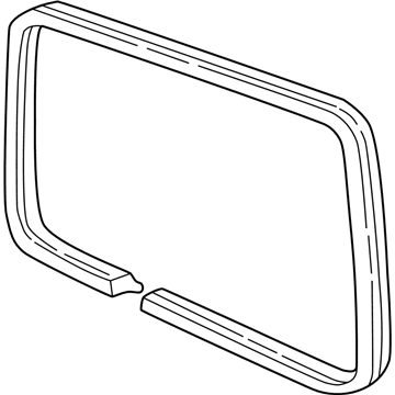 2003 Chevy Venture Door Seal - 10353840