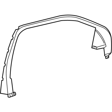 Chevy 86816624 Window Trim