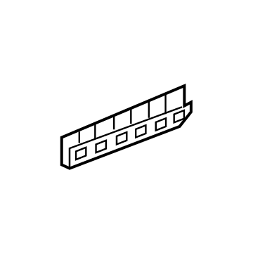 GM 23384921 Bracket, Underbody Rear Side Rail