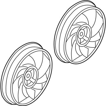 GM 15875024 Blade Kit, Engine Coolant Fan