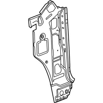 GMC 23127926 Inner Hinge Pillar