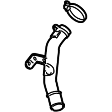 2008 Buick LaCrosse Radiator Hose - 12587372