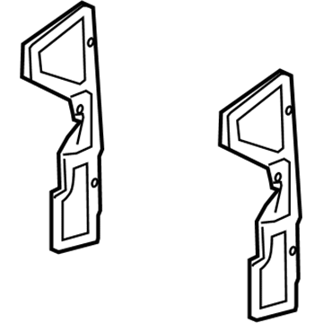 GM 15941431 Baffle Assembly, Radiator Air Side