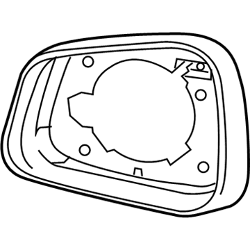 GM 95330564 Bezel,Outside Rear View Mirror Housing