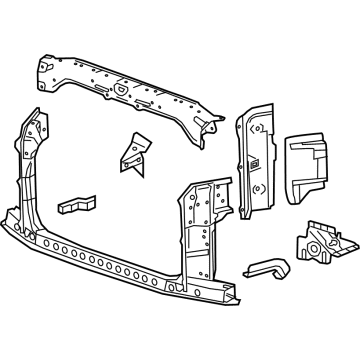 GMC 85544205 Radiator Support