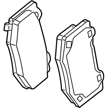 Cadillac 85138423 Brake Pads