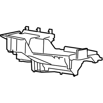 GM 15241701 Case, Auxiliary A/C Evaporator & Blower Lower (Service)