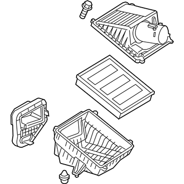 GMC 23192713 Air Cleaner Assembly