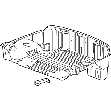 2007 Chevy Corvette Floor Pan - 25953291