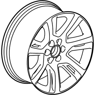 2017 Cadillac Escalade Spare Wheel - 84497728