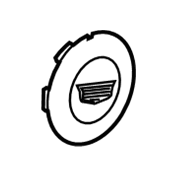 GM 23432319 Front & Rear Wheel Trim Cap AsSEMBLY