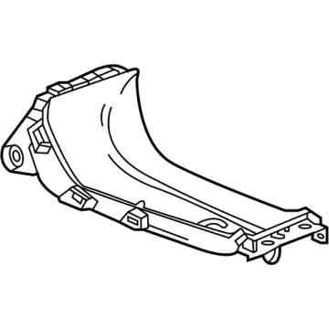 GM 42736285 Tray Assembly, F/Flr Cnsl Stow *Black