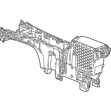 GM 42708009 Carrier Assembly, F/Flr Cnsl *Black