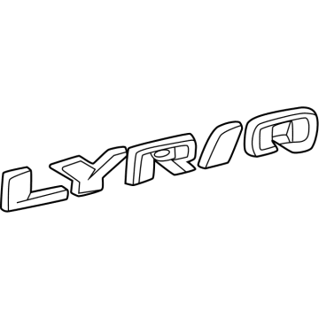 Cadillac LYRIQ Emblem - 84886507