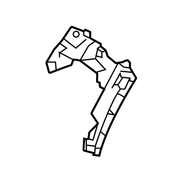 GM 84785996 GUIDE ASM-FRT BPR FASCIA