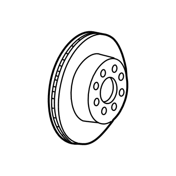 2022 Chevy Silverado 3500 HD Brake Disc - 13529522