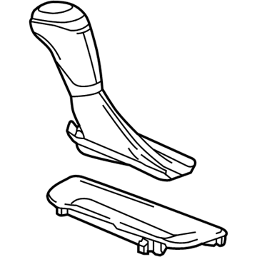 GM 84891127 Knob Assembly, A/Trns Cont Lvr