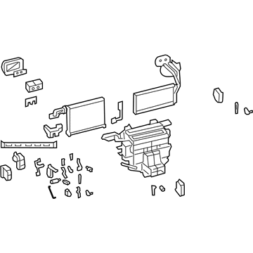 GM 92204527 Module Assembly, Heater & A/C Evaporator