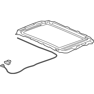 Cadillac 84144909 Sunroof Frame