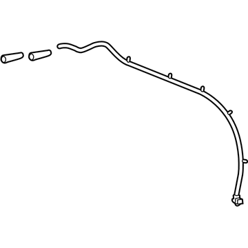 Cadillac 84263532 Rear Hose