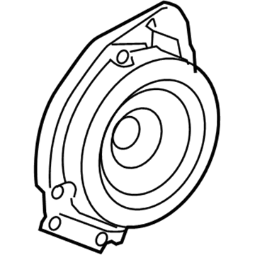 GM 93357473 Speaker Assembly, Radio Rear Side Door