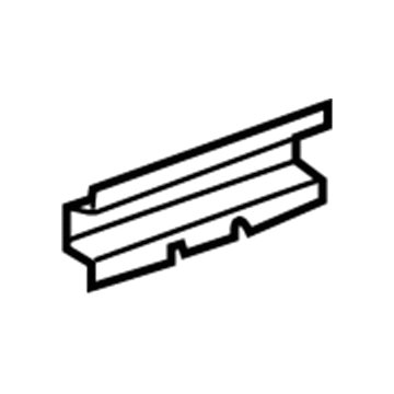 Chevy 15255302 Impact Bar Reinforcement Bar