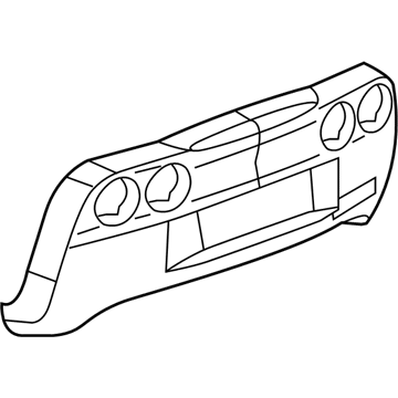 2006 Chevy Corvette Bumper - 15895252