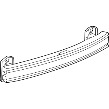 GM 42340753 Bar Assembly, Rear Bumper Imp