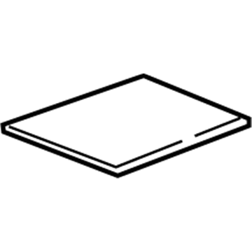 Cadillac 23146574 Storage Box Mat