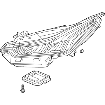 2024 Cadillac CT5 Headlight - 84894827