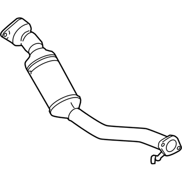 Pontiac 15861400 Catalytic Converter