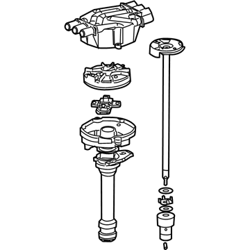 Chevy 12598210 Distributor Assembly