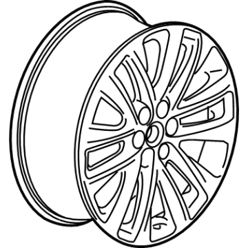 Cadillac 84465276 Wheel, Alloy